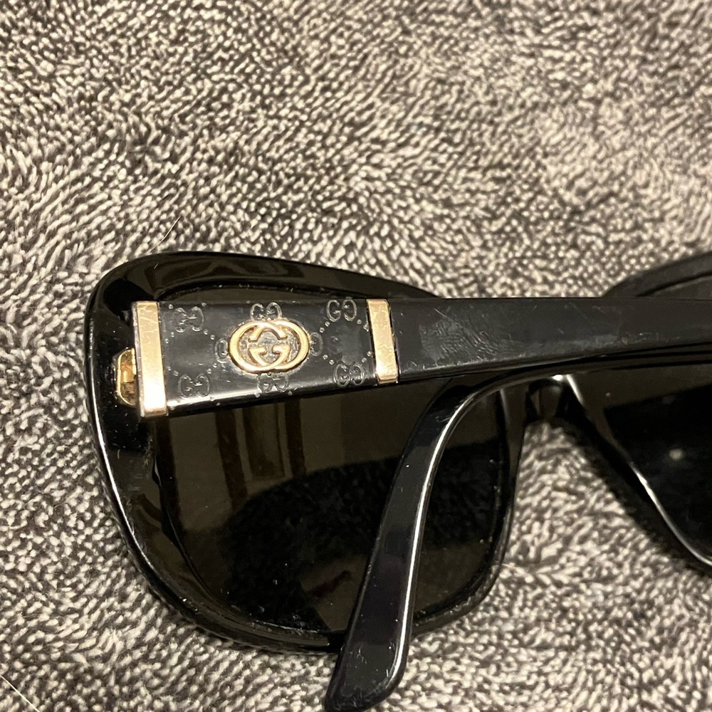 Gucci PRESCRIPTION Sunglasses GG 3125 S Women's Black Oversized Butterfly - Picture 9 of 9